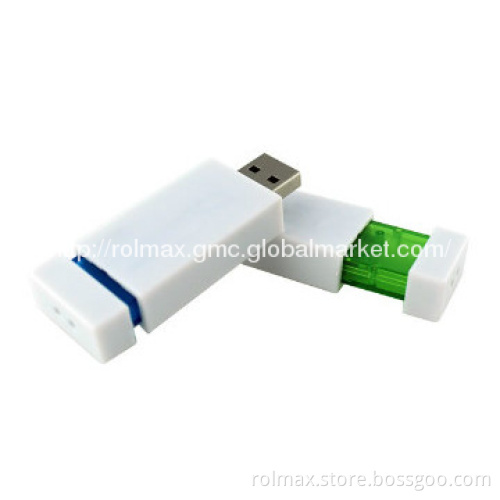 promotional costom logo plastic capsule usb flash drive
